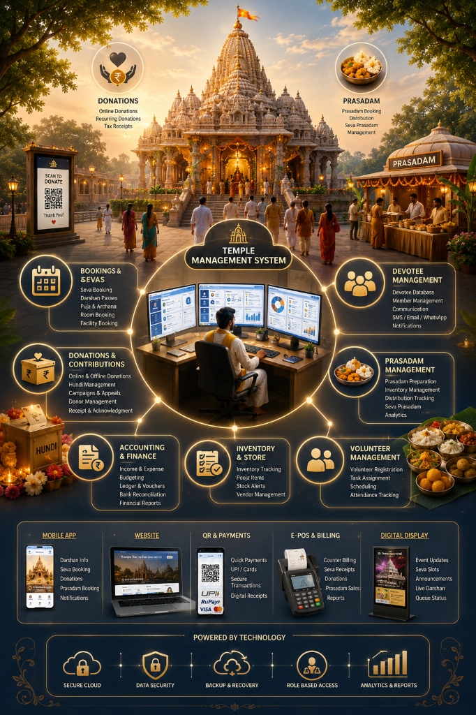 NPO,NGO, & Temple Operations